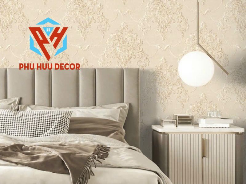 thi công giấy dán tường Hàn Quốc