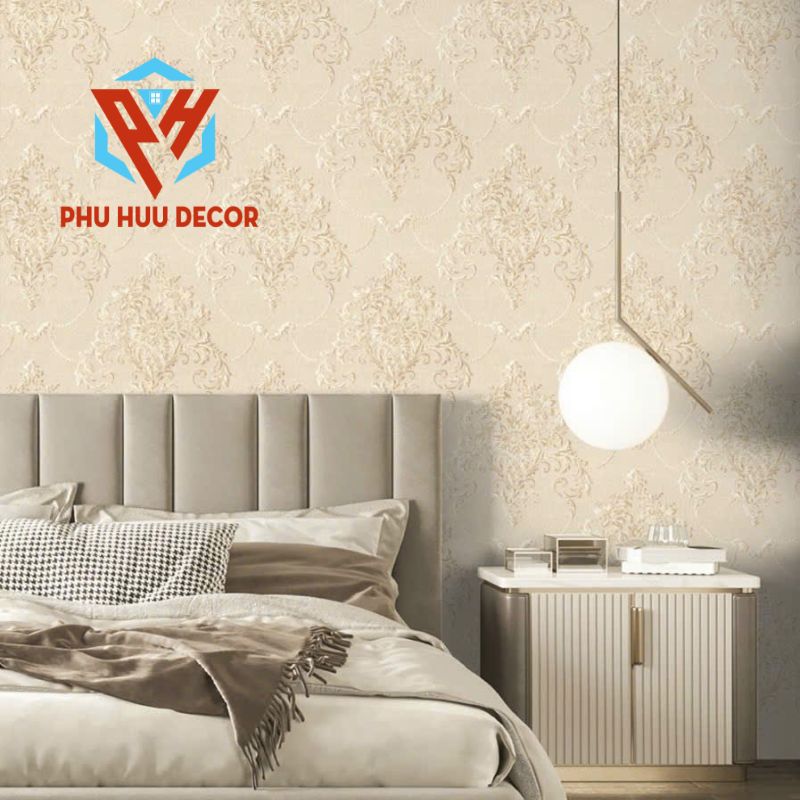 Giấy dán tường phòng ngủ Hàn Quốc – tạo không gian ấm cúng và thư giãn
